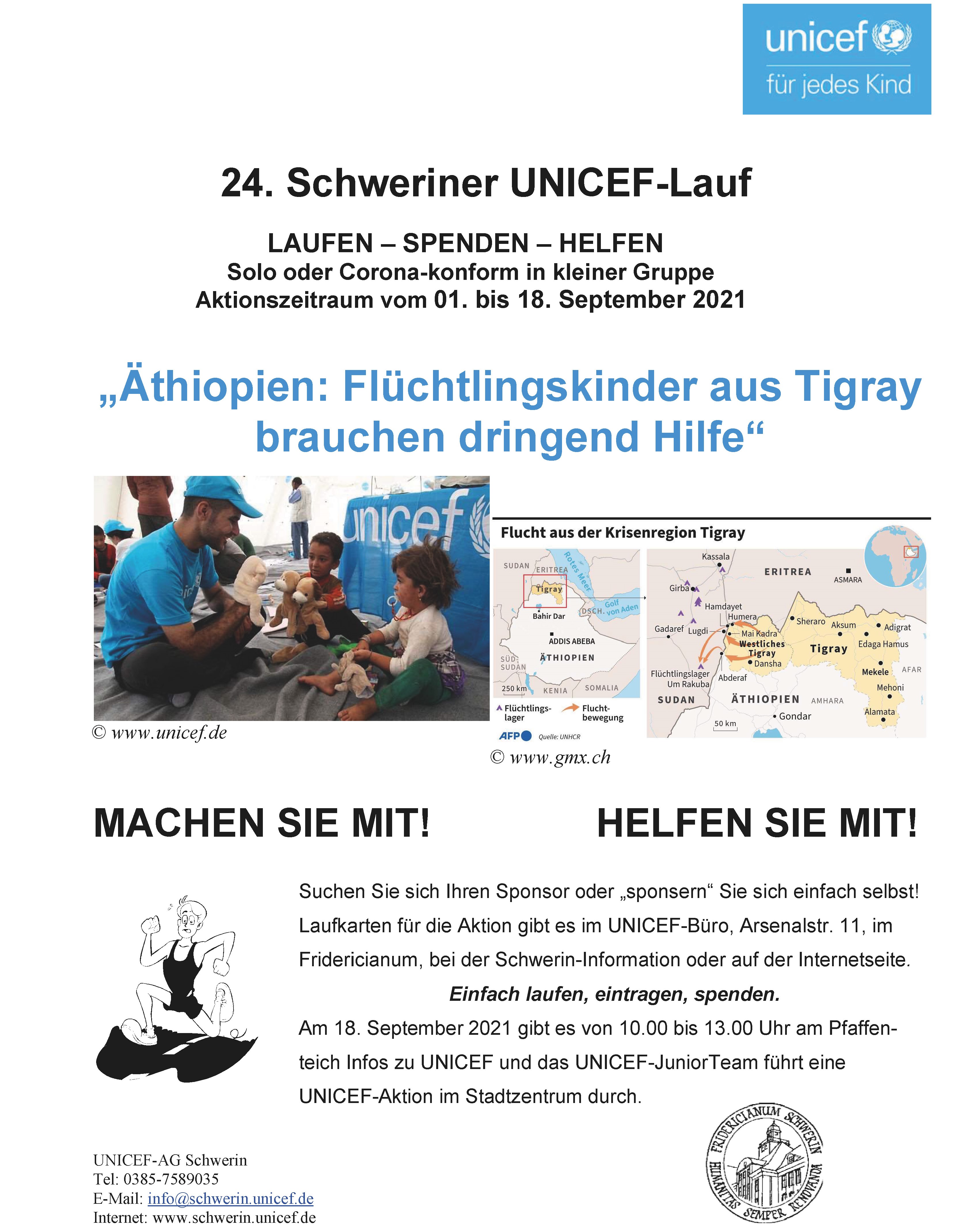 UNICEF Plakat 2021